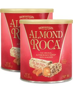 Almond Roca Buttercrunch Toffee with Chocolate and Almonds - Pack of 2