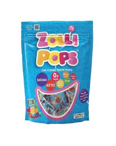 Zollipops Sugar-Free Lollipops – Fruit Mix – 3.1 oz – Cavity Protection Treat for Kids & Adults