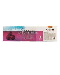 Sekem Organic Date Bites With Hibiscus 120g