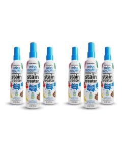 Messy Eater Stain Remover Spray for Baby Clothes, Newborn Essentials, Food, Grease & Coffee Stains, Laundry and Fabric Spot Cleaner, Pack of 6 Bottles