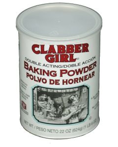 Clabber Girl Double Acting Baking Powder, 22 Ounce
