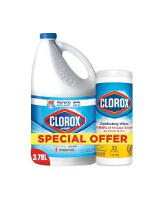 Bleach Liquid Original Scent And Disinfecting Wipes Crisp Lemon