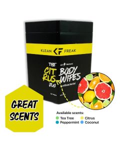 Klean Freak Body Wipes - The Jug - Citrus