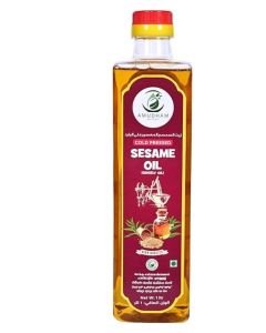 Amudham Naturals 100% Cold Pressed Sesame Oil (Gingely Oil) 1 ltr