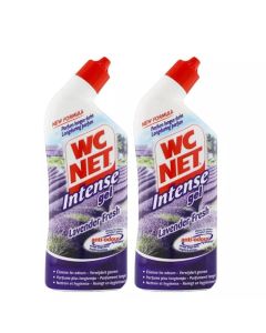 WC Net Lavender Fresh Toilet Cleaner Intense Gel- 2X750ml