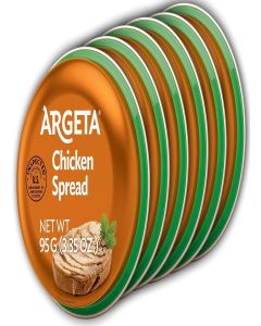Argeta Pate Spread, Chicken, 3.35oz (6 PACK)