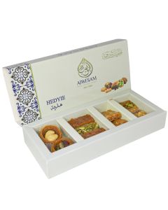 100g Mixed Baklava - Premium Arabic Sweets Gift Box for Eid, Diwali, and Special Occasions – Authentic Middle Eastern Dessert – Traditional Baklawa