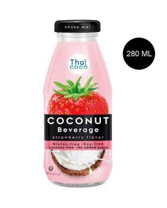 Coconut Beverage Strawberry Flavor 280 ml