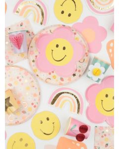 Happy Face Icons Large Napkins