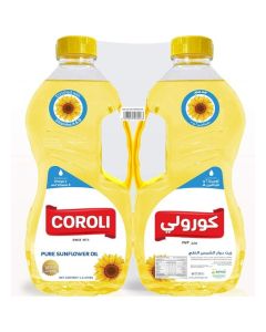 Coroli Sunflower Oil, 2x1.5Ltrs