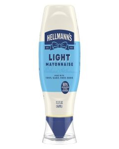 Hellmann's Light Mayonnaise Squeeze Mayo For a Creamy Sandwich Spread or Condiment Sandwich Spread 11.5 oz