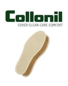 Collonil Fresh & Dry Hygienic Insoles 40 cm - Breathable, Washable, and Ideal for Barefoot Comfort
