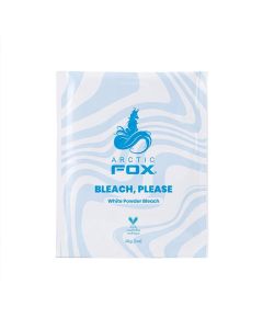 ARCTIC FOX Bleach Please White Powder Bleach Individual Sachet 28g 1oz for touch ups highlights or small applications like money pieces