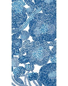 IHR Ideal Home Range Dinner Napkins Marimekko Disposable 3Ply Paper Hand Towels 85 x 45 Mynsteri Cream Blue 16Count