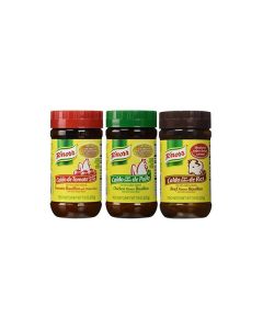 Knorr Chicken Bouillon Granulated Beef Bouillon Tomato Bouillon with Chicken Flavor 3 X 79 Oz Bundle