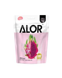 ALOR Freeze-Dried Dragon Fruit Snack, 15g Pouch, No Added Sugar