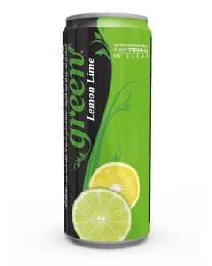 Lemon Lime Soft Drink Can
