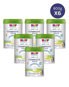 Organic Stage 3 Combiotic Growing Up Formula From 1-3 Years 800G Pack Of 6