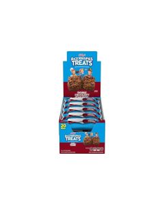 Rice Krispies Treats Marshmallow Snack Bars Kids Snacks School Lunch Double Chocolatey Chunk 26oz Box 20 Bars