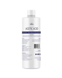 Trioxi Glacial Acetic Acid 99.7% Pure - Food Grade & Industrial Grade for Cleaning, Pickling, Baking, and Lab Use (500ml)
