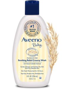 Baby Soothing Relief Creamy Wash for Kids - 8 oz