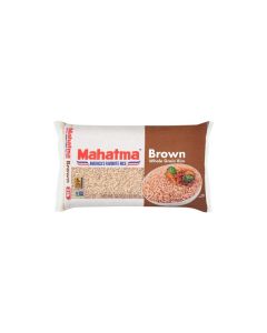 Mahatma WholeGrain Brown Rice 2lb Bag of Rice Stovetop or Microwave Rice