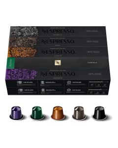 Nespresso Coffee Capsules – The Original Collection (100 Capsules) – Arpeggio, Capriccio, Livanto, Roma, Ristretto – OriginalLine Compatible - Bold & Balanced Espresso Blends