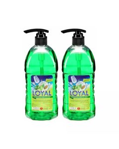 Loyal Dishwashing Liquid with Lemon Zest and Forest Pine- 2X1Litre