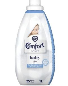 COMFORT Concentrated Fabric Softener, for Sensitive For baby, 100% Hypoallergenic and Dermatologically tested