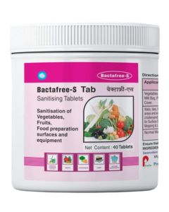 Sanitizer tablets for Vegetables, Fruits Disinfectant Tablets - 40 Tablets Pack - Fruits and Vegetables Sanitizing Solution