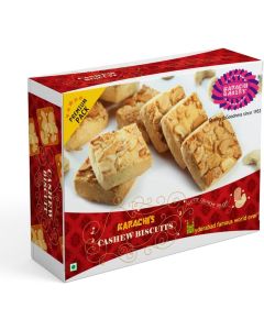 Karachi Bakery Cashew Biscuits 400g - Nutty Crunch Delight
