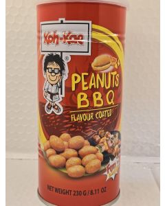 Koh-Kae BBQ Flavor Coated Peanuts - 230g Can