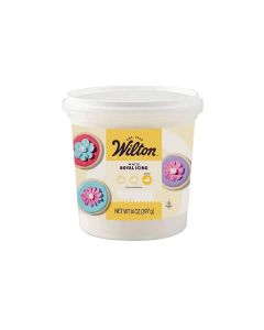 Wilton Royal Icing For Cake Cookie Cupcake Decorating PreMixed Ready to Use Has a Stackable Finish White Stiff Consistency