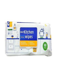 Rushiv Kitchen Cleaning Wipes Strong Decontamination Kitchen Wipes(80 pcs
