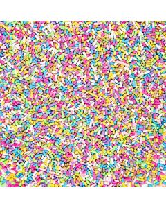 AUEAR 100g Colorful Fake Candy Sweets Sugar Faux Sprinkles Polymer Resin Sprinkle Clay Nail Art Slices for DIY Crafts Phone Case Cake Dessert Simulation Food DecorationsColor B