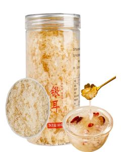 Dried Snow Fungus 2.82oz/80g, Beautiful Snow Mushrooms，Dried Mushrooms for Cooking