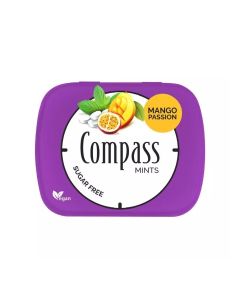 Compass Sugar Free Fresh Mint Chewing Gum In Mango Passion Flavor- 14gms