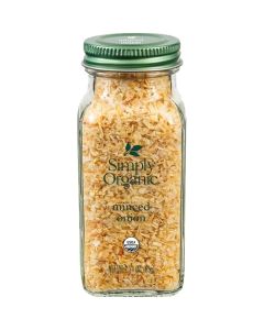 Simply Organic Certified Organic Minced White Onion 221Ounce Jar Warm Sweet Salty Flavor For Stews Soups Kosher