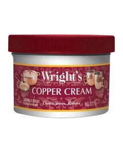 Wright's Copper Cream - For Cleaning and Polishing Pots, Sinks, Mugs, Hardware, Pans and More - 8 fl oz