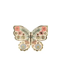 Floral Butterfly Napkins