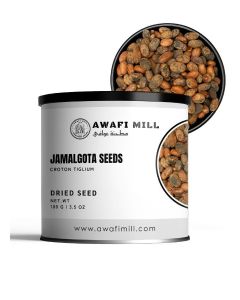 AWAFI MILL Croton Tiglium Seeds 100g - Jamalgota Seeds - Whole Dried Seeds