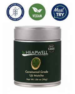 UJI Ceremonial AAA Grade Matcha Powder 30g, Sourced from Shizouka Japan, Ceremonial Matcha Tea, Vegan Ceremonial Matcha Tea/ Premium Ceremonial Matcha Tea Without Artificial Sweeteners /