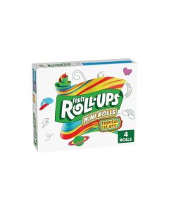 Fruit RollUps Tropical TieDye Mini RollUps 4 CT