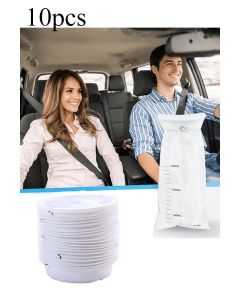 10 Pack Vomit Bags Disposable, Emesis Bags Disposable Portable Throw,for Morning Sickness, Kids, Pregnant Woman, Car Motion Sickness, Leakproof and Puncture-Proof