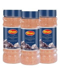 Shan Himalayan Pink Salt 400g (Pack of 3)