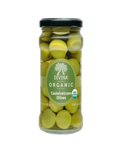 DIVINA Organic Castelvetrano Olives, 10.6 OZ