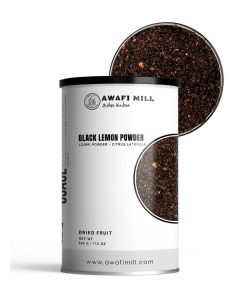 AWAFI MILL Black Lime Powder 500g / Loomi / Ground Dried Lime