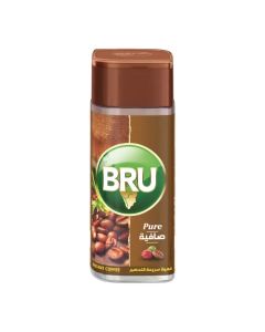 BRU Pure Instant Coffee - Rich & Aromatic Coffee 200gm