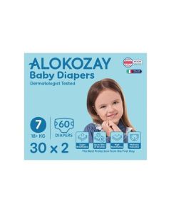 Premium Baby Diapers - Size 7 18+ Kg