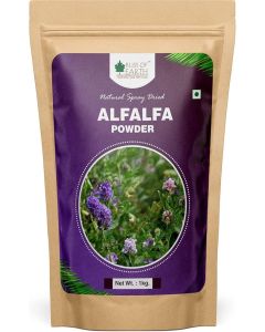 Bliss of Earth 1kg Alfalfa powder Natural Sprayed Dried Great for skin and hair full of vitamin & minerals